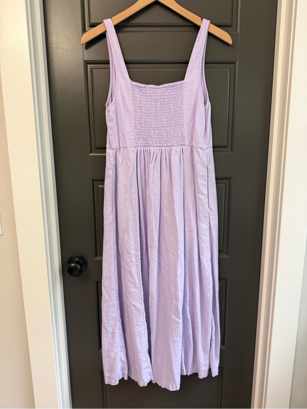 Old Navy Lilac Sleeveless Midi Dress - Picture 2 of 3